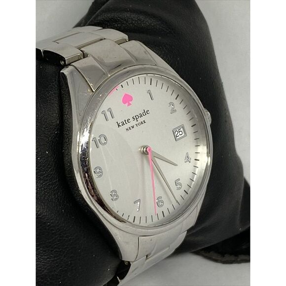 Kate Spade New York 0029 Women's Stainless Steel Silver Analog Dial Watch XX589 - Picture 5 of 12